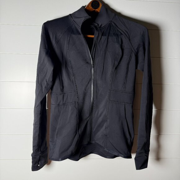 Lululemon Jacket Black Size 10 - Picture 1 of 8